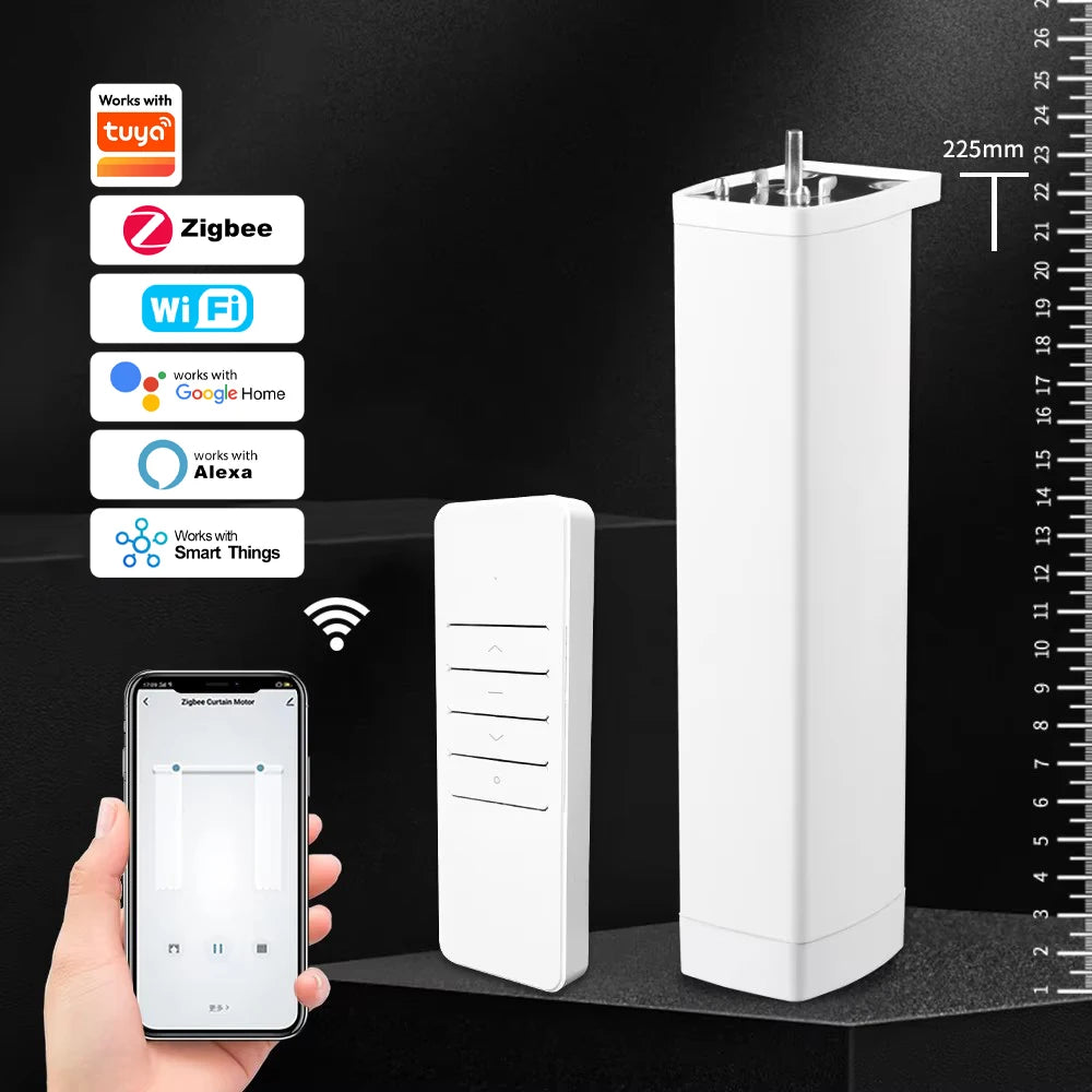 Tuya WiFi/Zigbee electric curtain motor