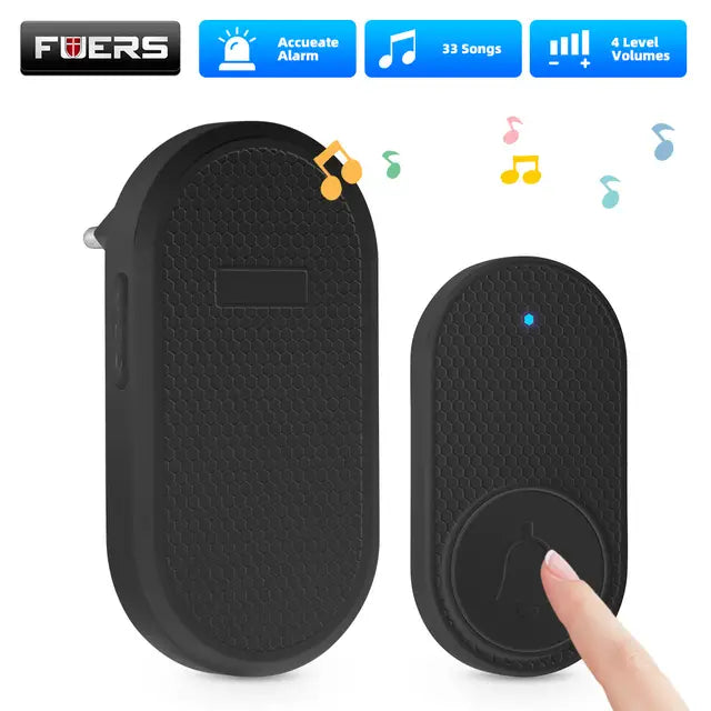 Fuers wireless doorbell chime, waterproof