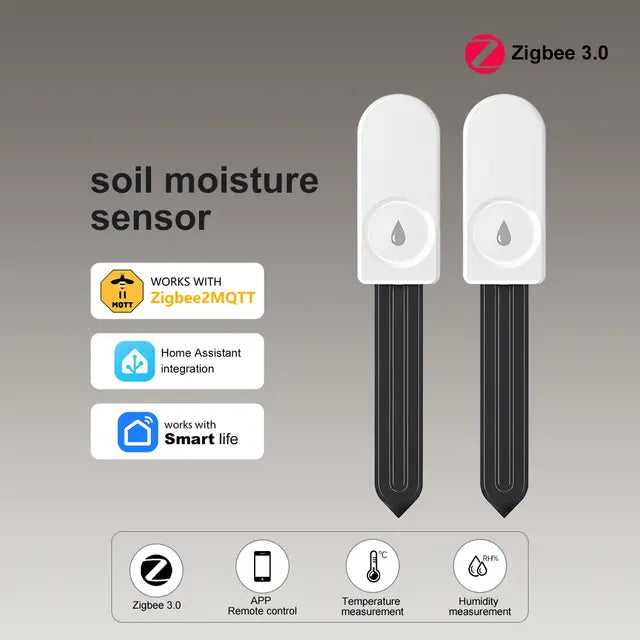 ZigBee soil moisture sensor for plants