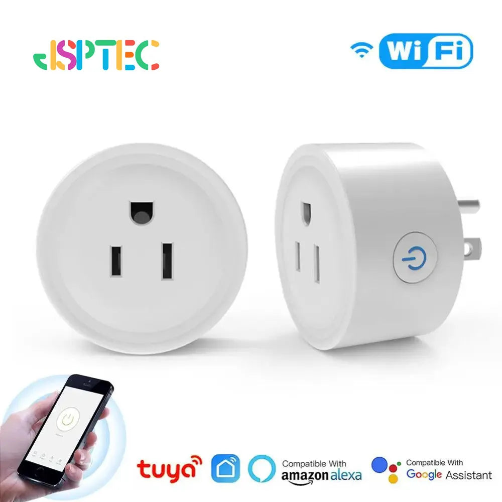 ISPTEC Tuya WiFi smart plug outlet